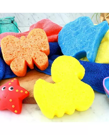 Spongelle Eponge Animaux Kids Eponge Canard 1pc, image 3