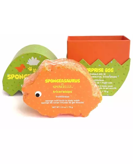 Spongelle Schwammtiere Spongeasaurus Kollektion Triceratops 1pc, Bild 3