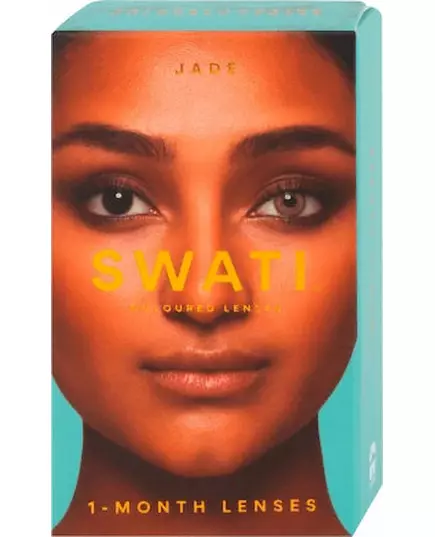 Swati Coloured Lentilles 1 mois Jade 1 paire, image 3