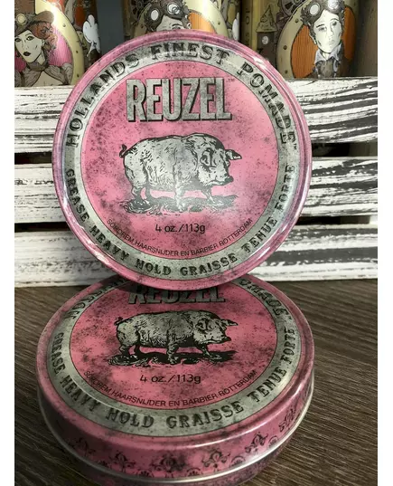 Reuzel Pomade Starker Halt Pink Grease 113 g, Bild 3