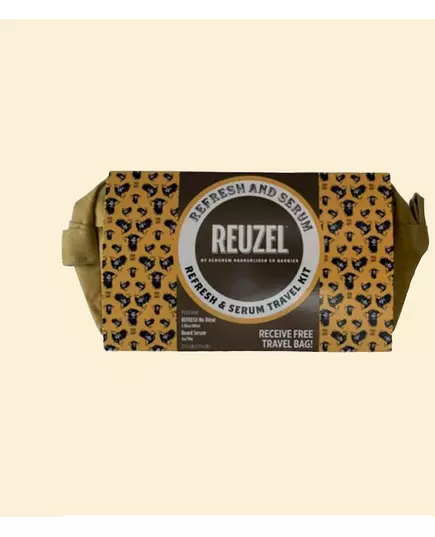 Reuzel Try Reuzel Beard kit - Refresh 100 ml + Bartserum 50 g + Reisetasche, Bild 3