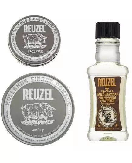 Reuzel Extreme Pomade Holiday Reiseset 4 Stück, Bild 3