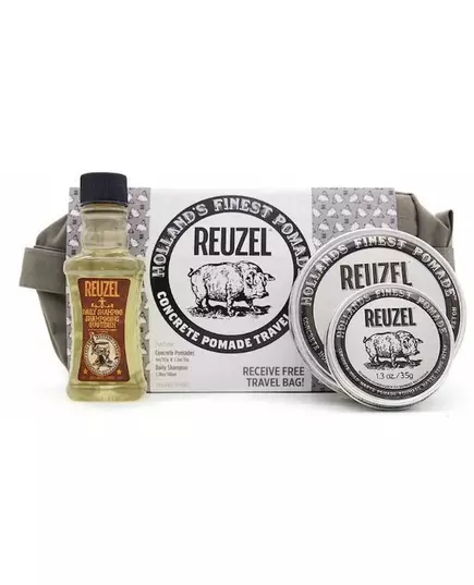 Reuzel Concrete pomade Holiday Travel kit 4 pcs, image 3