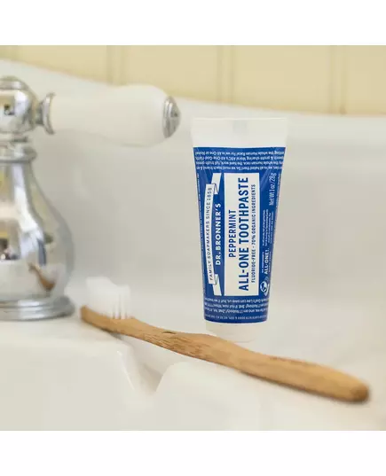 Dr. Bronner's Zahnpasta Pfefferminz Reisegröße 28 g, Bild 3