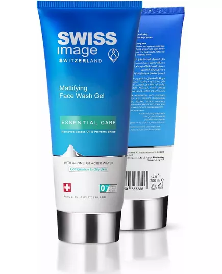 Swiss Image Gel nettoyant matifiant pour le visage 200ml, image 3