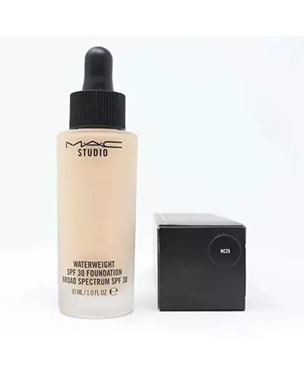 MAC Studio Waterweight SPF30 Foundation NC25 30 ml, image 3