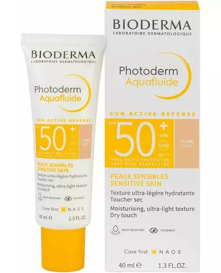 Bioderma Photoderm Aquafluid 50+ fluide teinté pour le visage 40ml, image 3