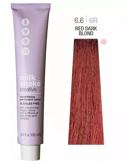 Milk_Shake Creative Permanent Color 6.6 Red Dark Blond 100ml, image 2