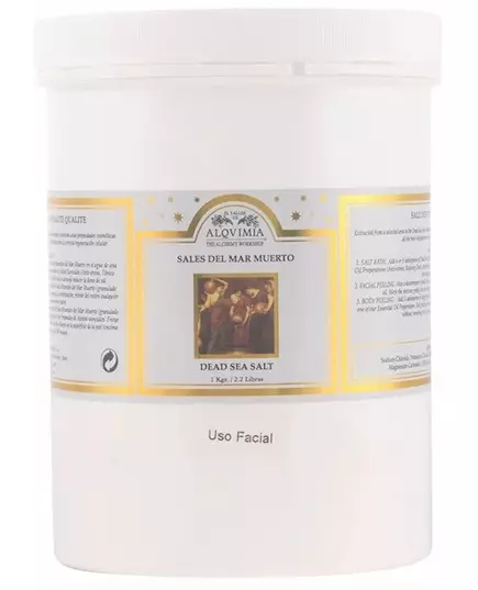 Alqvimia Sel de la Mer Morte pour le visage 1000g