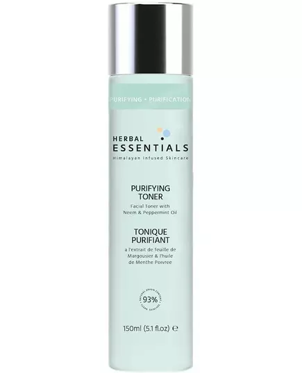 Herbal Essentials Purifying Toner avec extrait de neem et huile de menthe poivrée 150 ml