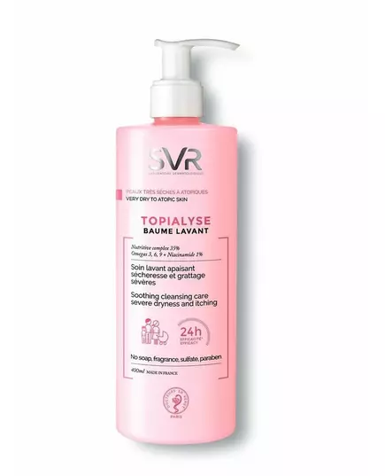 SVR Baume Lavant nettoyant pour le corps Topialyse 400 ml, image 3