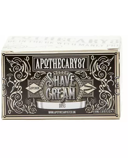 Apothecary 87 Sandelholz & Vanille 1893 Rasiercreme 100ml, Bild 3