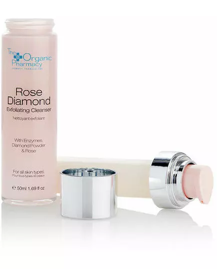 The Organic Pharmacy Rose Diamond Exfoliating Cleanser 50 ml, Bild 3