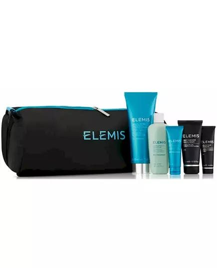 Elemis Body Performance Kollektion Set: Deep Cleanse Facial Wash 50ml + Anti-Fatigue Day Cream 20ml + Revitalise Me Shower Gel 200ml + Aching Muscle Super Soak 125ml + Instant Refreshing Gel 20ml