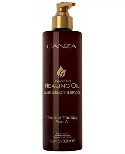 Wärmetherapie (Schritt A) L'ANZA Keratin Heilöl Notdienst Wärmetherapie Teil a 500ml