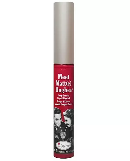 TheBalm Meet Matt(e) Hughes Langanhaltender flüssiger Lippenstift Romantisches Karmin 7.4ml