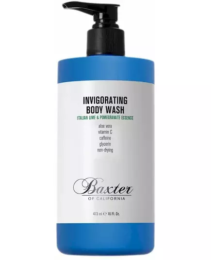 Baxter Of California Gel douche vivifiant au citron vert italien et à l'essence de grenade 473ml