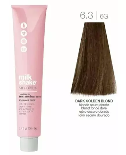 Milk_Shake Smoothies Couleur Permanente 6.3 Blond Doré Foncé 100ml, image 3