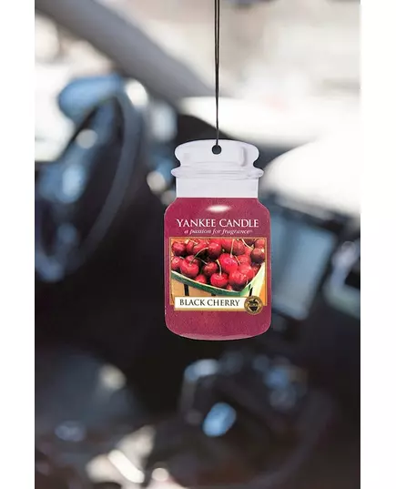 Yankee Candle Car Jar Bonus Pack ein Set mit Black Cherry Autodüften 3 Stück, Bild 3