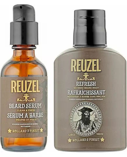 Reuzel Try Reuzel Beard kit - Refresh 100 ml + beard serum 50 g, image 2