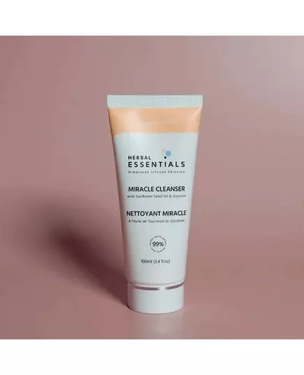 Herbal Essentials Miracle Cleanser mit Sonnenblumenkernöl & Glycerin 100 ml, Bild 3