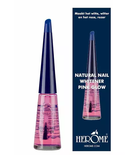 Herome Natürlicher Nagelaufheller Pink Glow 10 ml, Bild 2