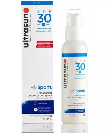 Ultrasun Sports Spray SPF 30 150ml, image 2