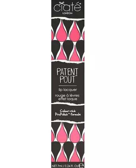 Ciate London Vernis à lèvres Patent Pout Drama Queen 7ml, image 2