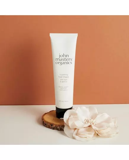 John Masters Organics Masque capillaire à la rose et à l'abricot 148ml, image 2