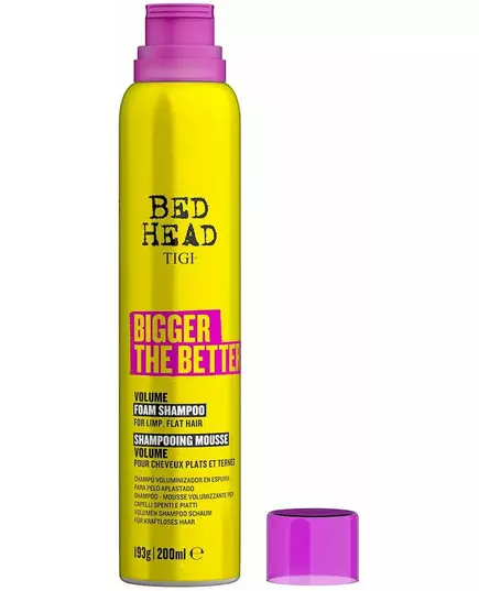 Tigi Bed Head Bigger The Better Shampoo Schaum 200ml, Bild 2