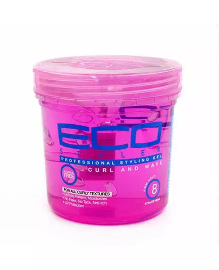 Gel stylisant Eco Styler Curl & Wave Pink Cheveux bouclés 946 ml