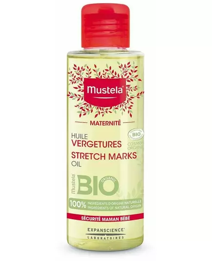 Huile bio pour prévenir les vergetures Mustela Maternité 105 ml