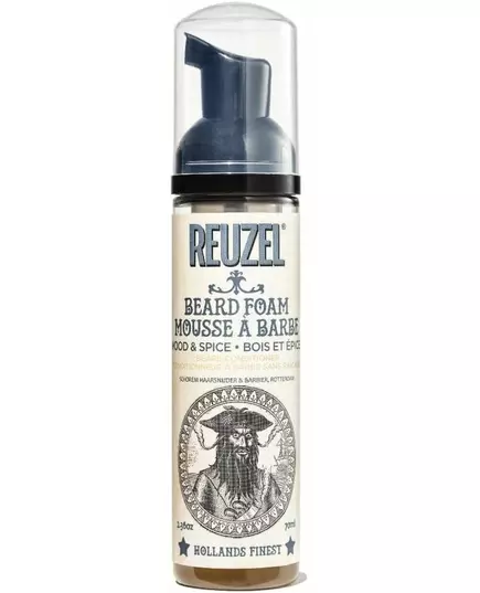 Reuzel Wood & Spice mousse à barbe 70 ml