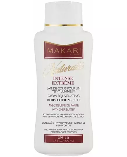 Makari Naturalle Intense Extreme Glow Verjüngende Spf15 Körperlotion 500 ml