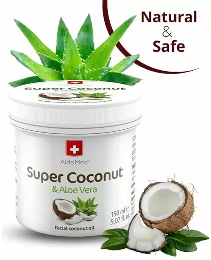 Swiss Medicus Super Kokosnussöl mit Aloe Vera 150ml, Bild 2