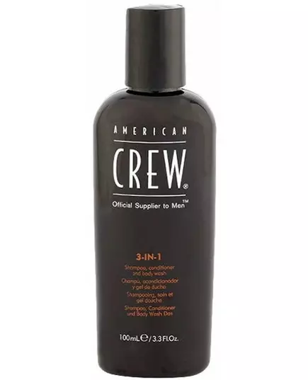 American Crew Classic 3in1 shampooing, après-shampooing et gel douche 100ml