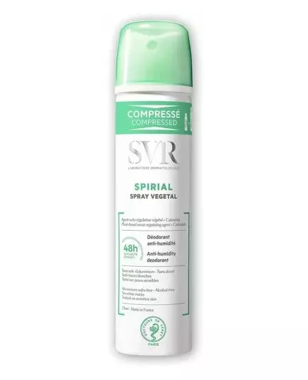 SVR Spirial 48H Végétal Déodorant Anti-Perspirant Spray 75ml