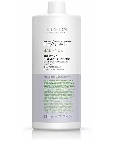 Revlon Re-Start Balance Shampooing purifiant 1000ml