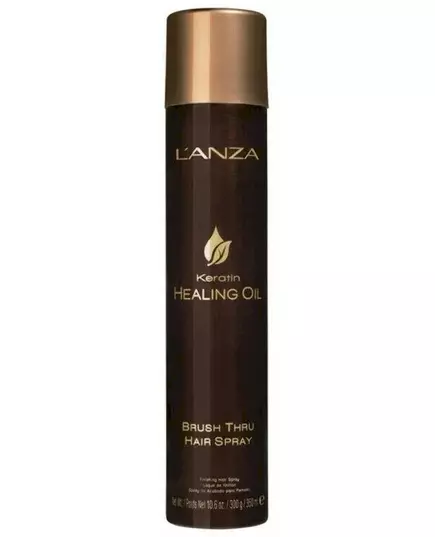 L'ANZA Keratin Healing Oil Brush Thru Haarspray 350 ml