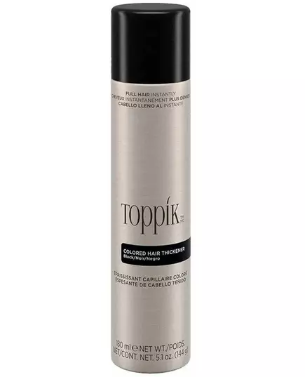 Toppik Epaississeur de cheveux colorés 144g Noir