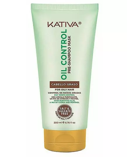 Masque pour cheveux Oil Control Kativa Oil Control (200 ml)