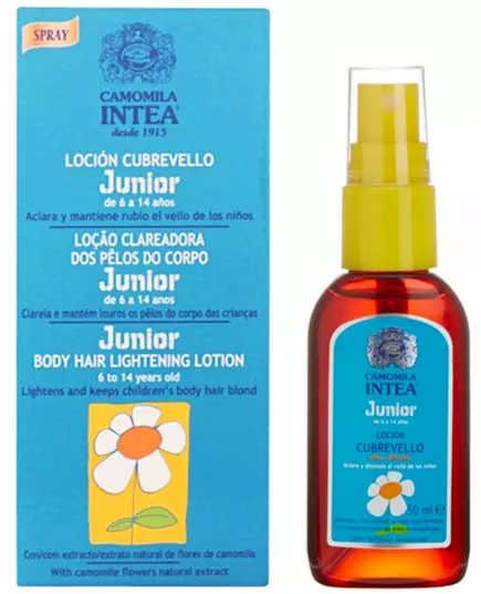 Lotion Couvre Poils Corporel Junior Camomila Intea Camomila Infantil (50 ml) 50 ml