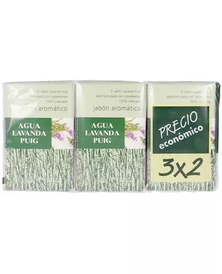 Savon pour les Mains Agua Lavanda Puig Agua Lavanda 142-0350 (3 pcs) 3 Pièces