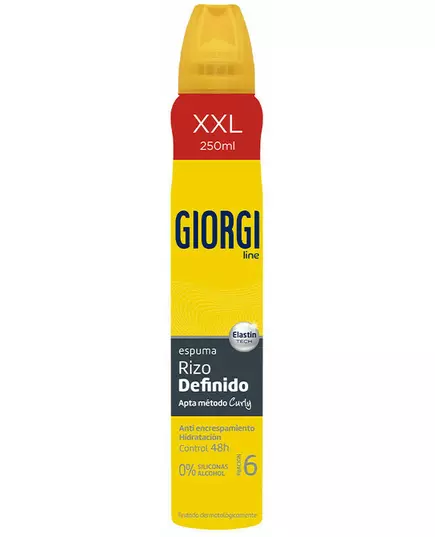 Schaum für lockiges Haar Giorgi Curly Nº 6 (250 ml)