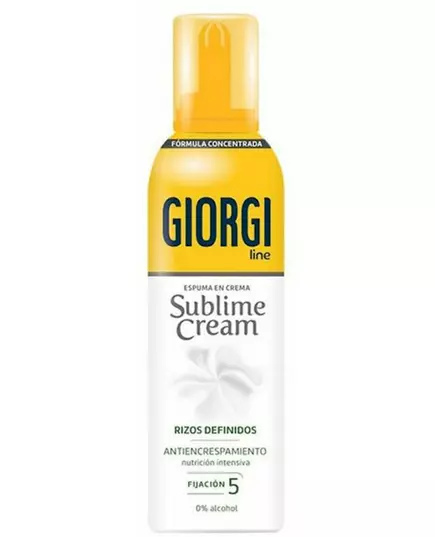 Schaum für lockiges Haar Sublime Cream Giorgi (150 ml)