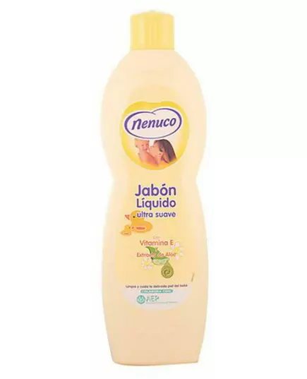 Savon liquide extra doux avec de l'aloe vera Nenuco 750 ml