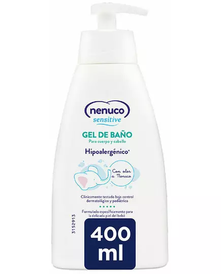 Gel de douche Nenuco Nenuco Sensitive 400 ml