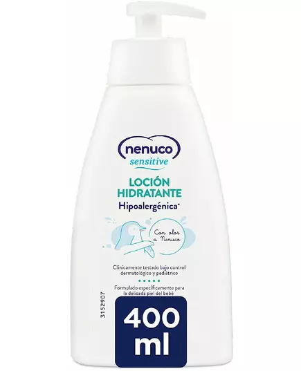 Lotion Hydratante pour Bébé Nenuco Nenuco Sensitive 400 ml