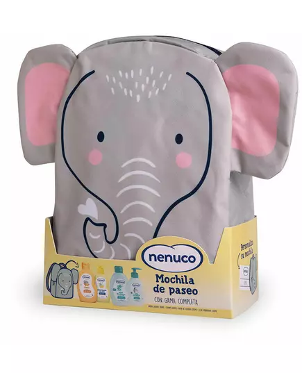 Ensemble de Bain Pour Bébé Nenuco Mochila Elefantito Lote Eléphant 4 Pièces