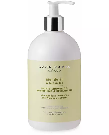 Acca Kappa Mandarine & Grüner Tee Bade- und Duschgel 500ml